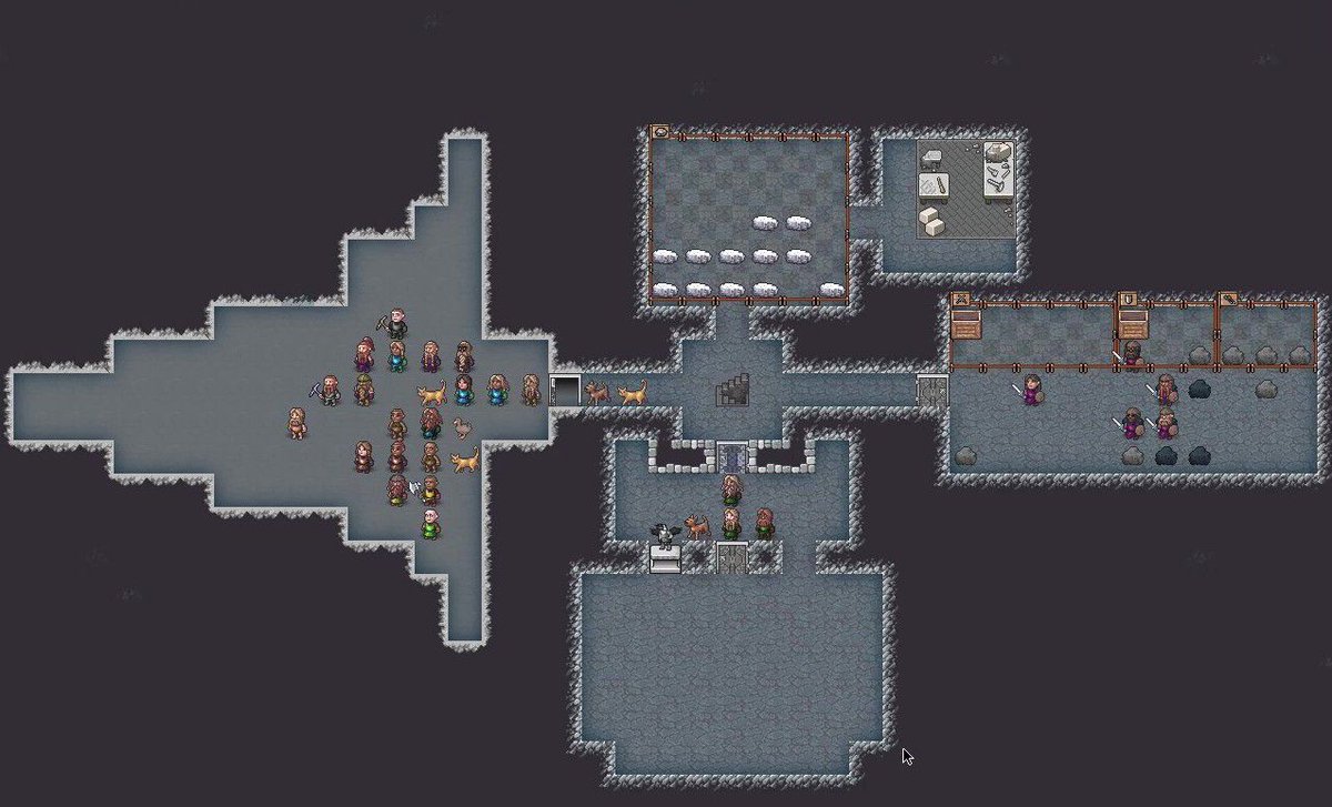 Cult classic Dwarf Fortress is hitting Steam this week with new pixel graphics https//t.co