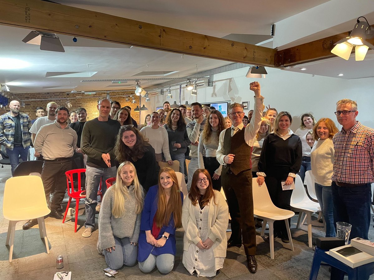 Fantastic afternoon with loads of the <a href="/cubed_education/">Education Cubed</a> team. We had Richard McCann <a href="/iCanSpeaker/">Richard McCann</a> visit to talk Resilience and Positivity. Great session.