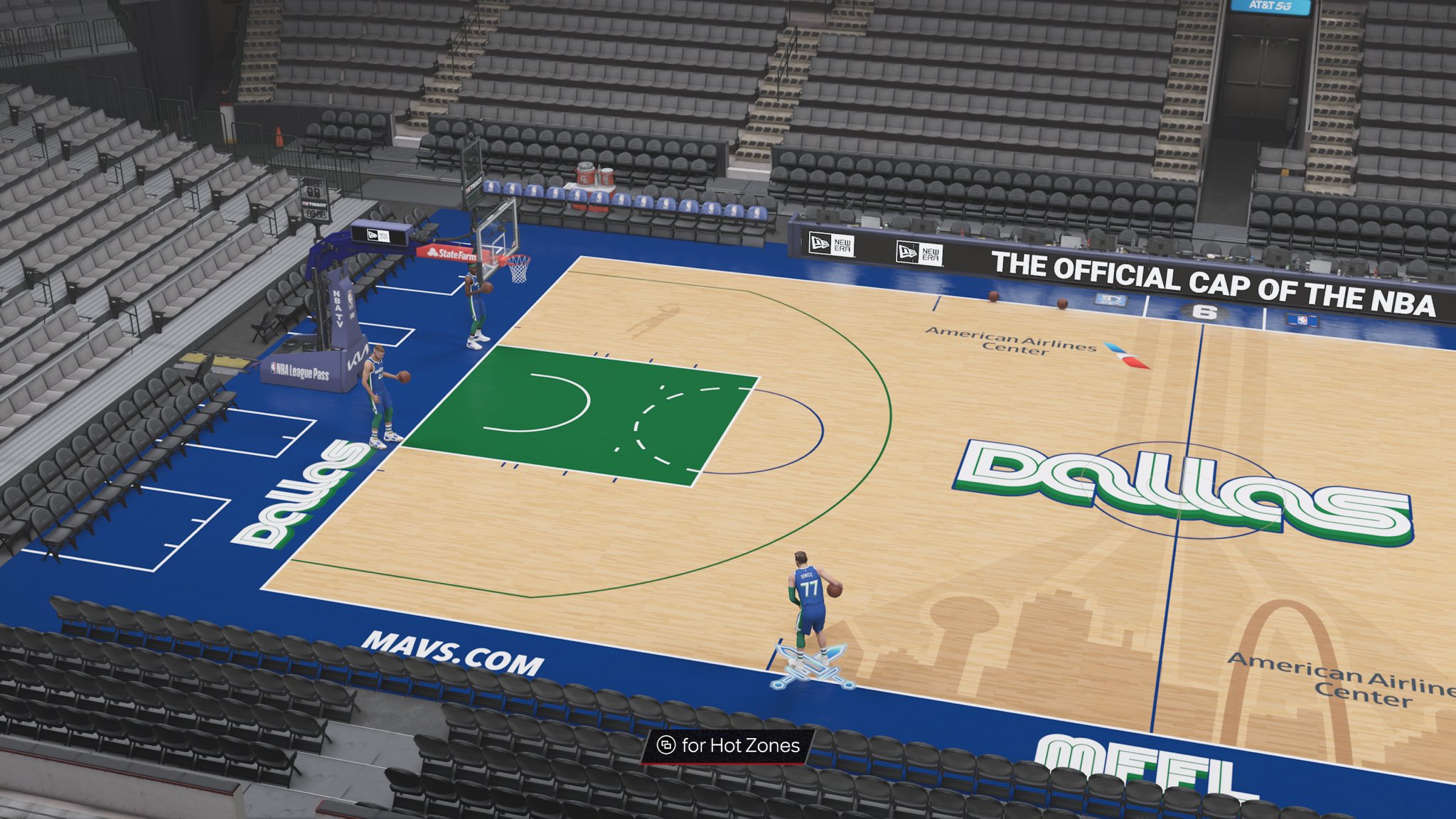 NBA 2K14 Dallas Mavericks Court Update 