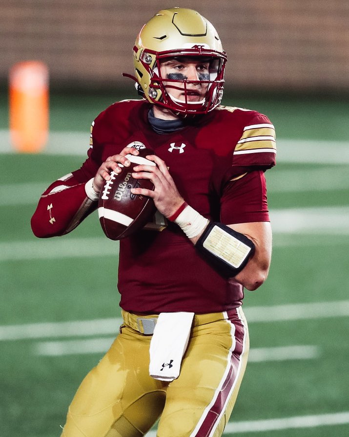 Former Boston College QB Phil Jurkovec has committed to Pitt, per <a href="/PeteThamel/">Pete Thamel</a>