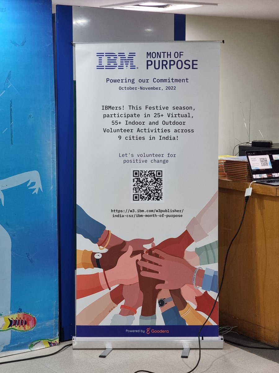 VOLUNTEERING 
#ibmvolunteering
#monthofpurpose
<a href="/ibm_in/">IBM India</a> <a href="/lifeatibm/">Life at IBM</a> <a href="/IBM/">IBM</a>
