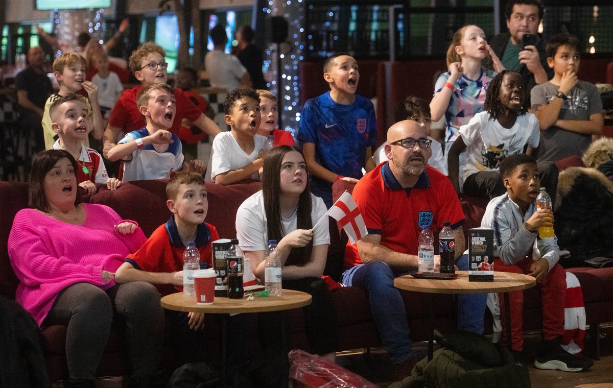 Check out some of our favourite photos from our Junior Gunners World Cup screening at Emirates Stadium! 🏴󠁧󠁢󠁥󠁮󠁧󠁿