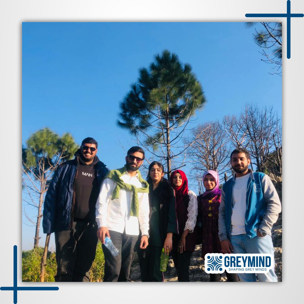 GreyMindNet's tweet photo. #GreyMind's top four #performers were given the opportunity to tour with #business professionals. The trip consisted of a meal and a #hike on #Trail 05. The GreyMind members had the opportunity to network and mingle with #professionals. 
#Studentdevelopment https://t.co/0YTwQppQmS