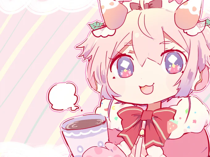 あったかうみうし#いちごのあとりえ #いちごの武器庫 