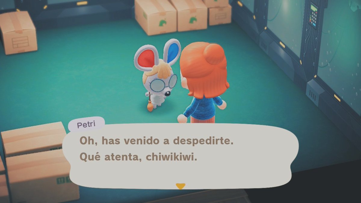 HyakkiACNH's tweet photo. ❄️ Hoy se me va mi querida Petri. Es vuestra última oportunidad de llevarosla. 
¿Me ayudáis a encontrarle hogar con Rt? Porfi 🙏🏻💜

#ACNH #ACNHPetri https://t.co/7NFfYjl3eb