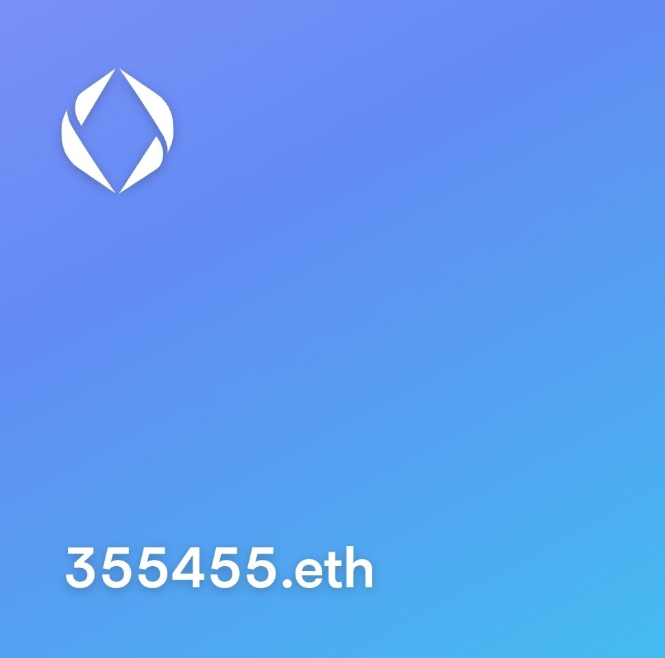 htat_ape's tweet photo. All my ENS domains at 0.0159 ETH
#ENS #Web3Names #EnsNames #OpenSea #openseanfts #OpenSeaNFT #NFT #NFTs #NFTProjects #NFTsales #NFTartist #NFTbuy #NFTGiveaways
#Web3 #EnglishEns #Letters #EnglishName #NftNames #6digits
https://t.co/nbMvl6ANIr https://t.co/cQFgnq9Dvy