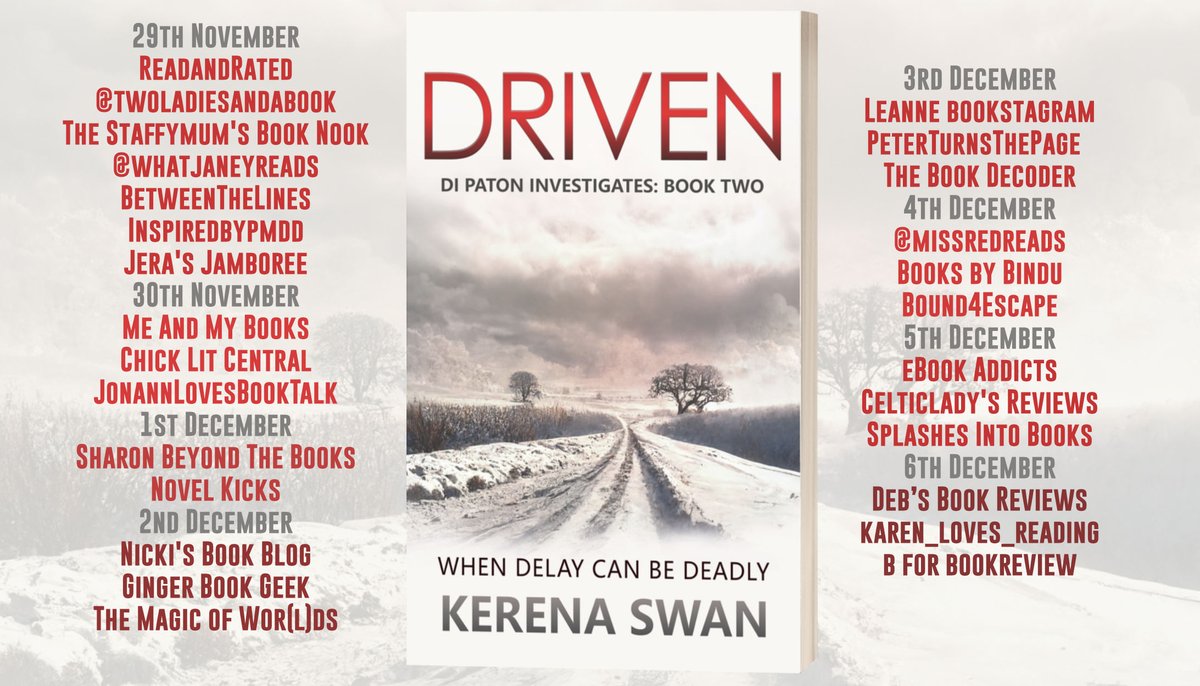 Today <a href="/CelticLady1953/">Kathleen Kelly</a> is sharing an #extract from Driven by <a href="/KerenaSwan/">Kerena Swan</a>  celticladysreviews.blogspot.com/2022/12/driven… <a href="/HobeckBooks/">Hobeck Books</a>