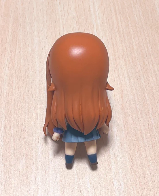 になちゃん作りました髪色作るのが難しくて濃くなっちゃったけど勉強ということでひとまず完成時間がある時服も作れたらなと思います…… #ねんどろいど改造 