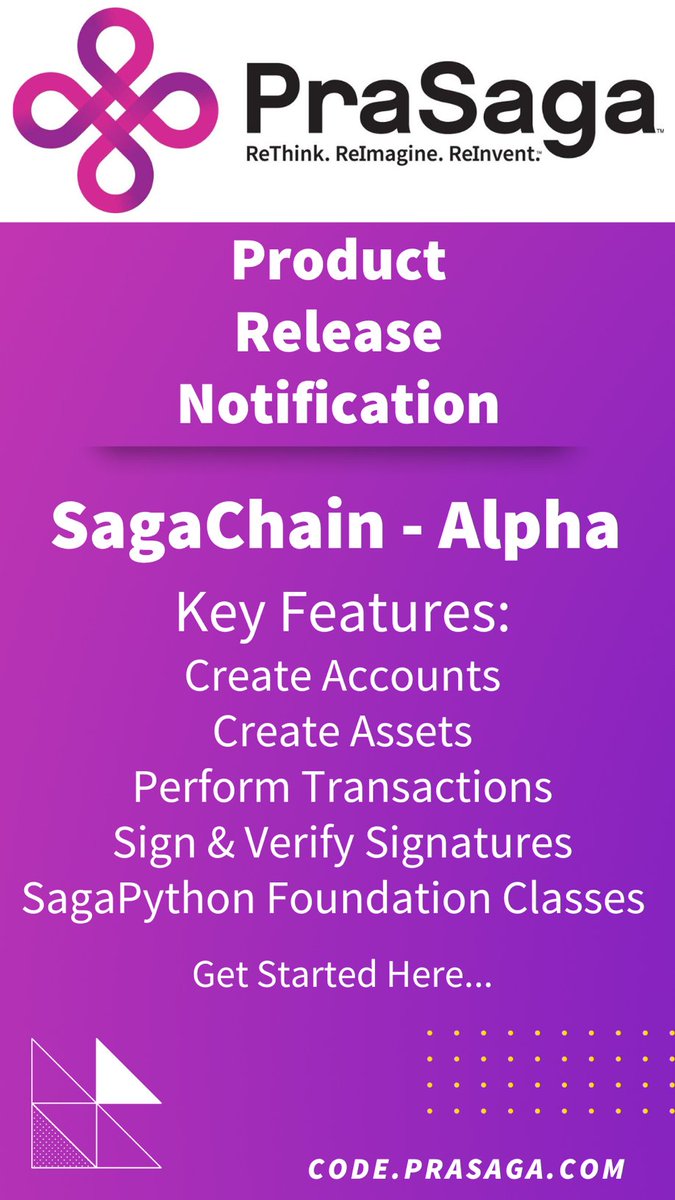 PrasagaOfficial's tweet photo. With great pleasure, we announce that the #Alpha release of our #SagaPython product is now available through our #code repository. 

This is a huge leap forward in our development and enables apps and services to be built in more detail and with more confidence. https://t.co/jrPCHvkOCU
