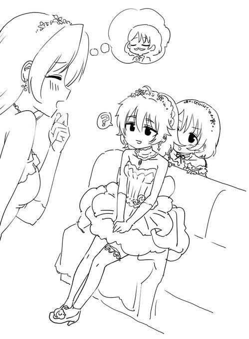 アイプロのエピソードコミュで佐々木千枝ちゃんの立ち絵に荒木比奈センセが被ると千枝ちゃんにおひげが生えたみたいになって可愛いってやつ 