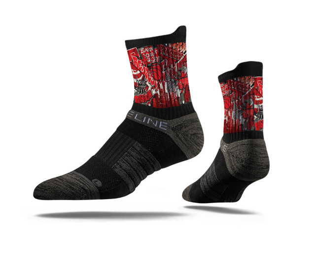Our Basketball Graffiti Mid-Socks are just as comfortable and durable as our crew socks, only a little bit shorter. Available online - hooptilithurts.com/socks
Free and fast shipping available. Makes a great gift!
#basketballsocks #hooptilithurts #basketball