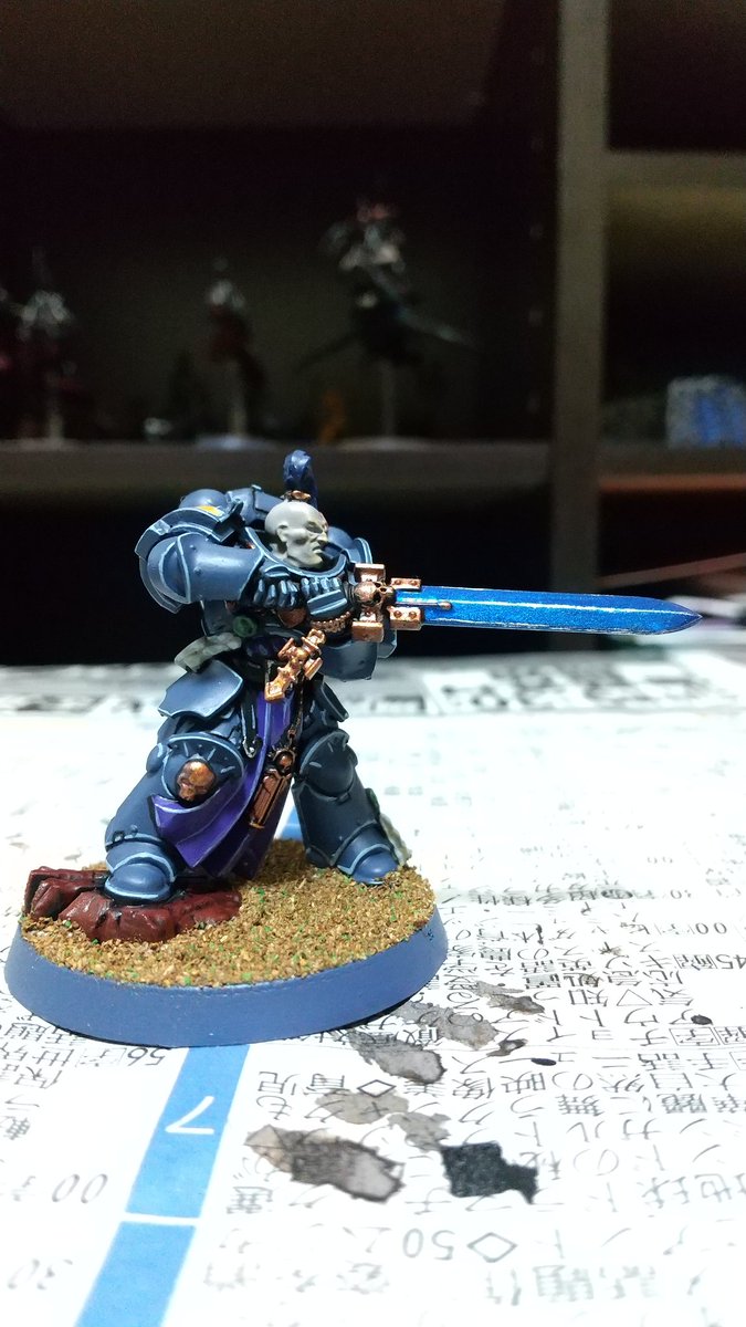 プライマリス・カンパニーチャンピオン、完成。 #ウォーハンマー