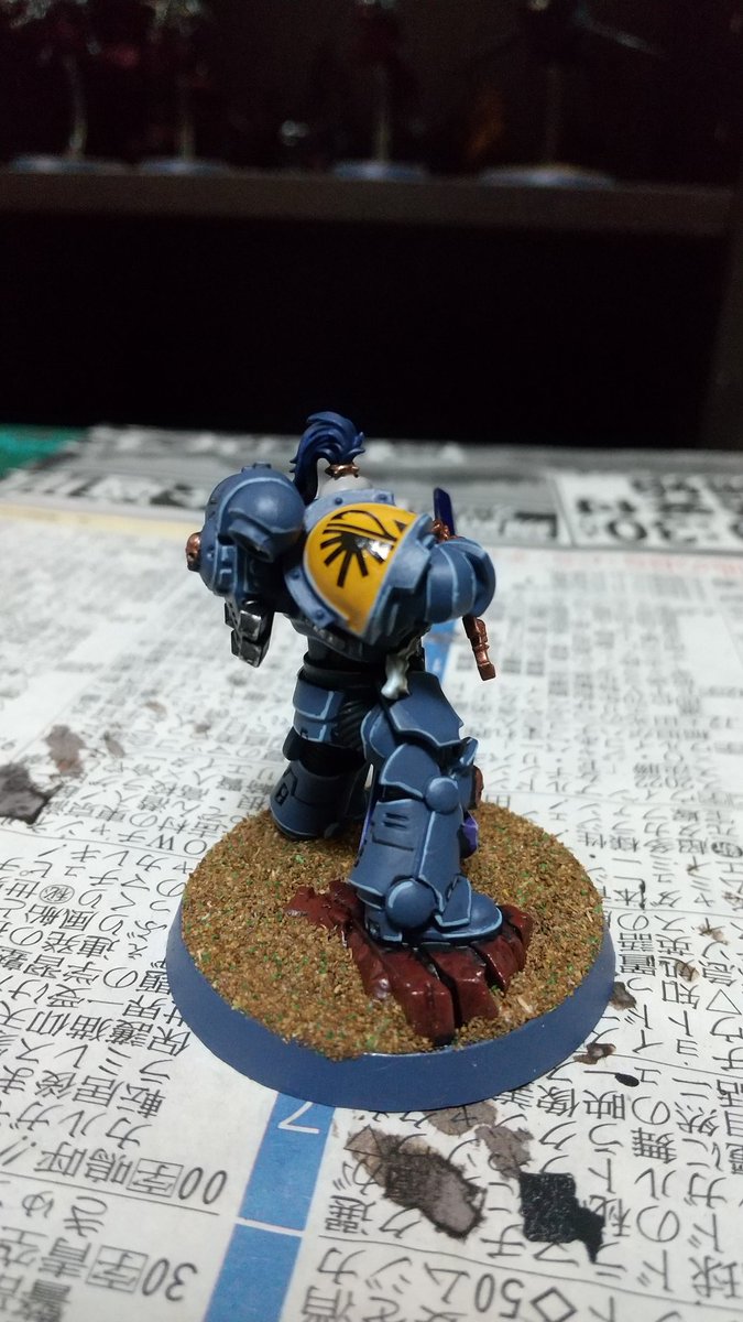 プライマリス・カンパニーチャンピオン、完成。 #ウォーハンマー