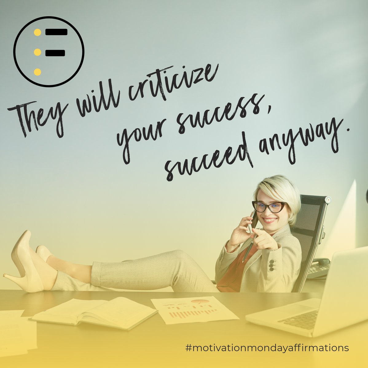 franklyco_'s tweet photo. Whether you achieve worldly success or whether you do nothing, there will always be someone who has something to say, so succeed anyway, to do what you love and to focus on those who love you, admire you and are grateful for your work.

#FranklyCo https://t.co/5J8y4THhmZ
