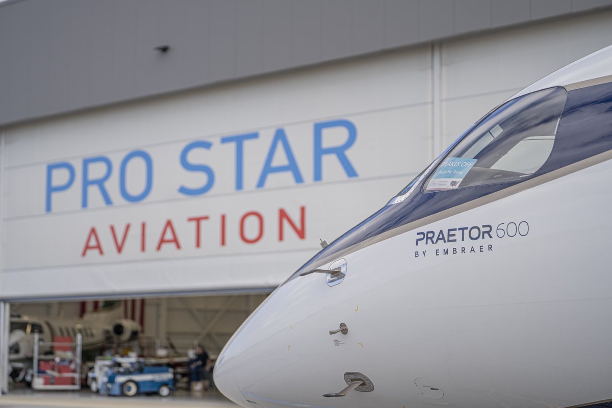 ProStarAviation's tweet photo. How do you start your Monday's? 

#MondayMotivation #MHT #BizJets #BusinessAviation #Embraer #Praetor600 https://t.co/mBbFPJ6bvn