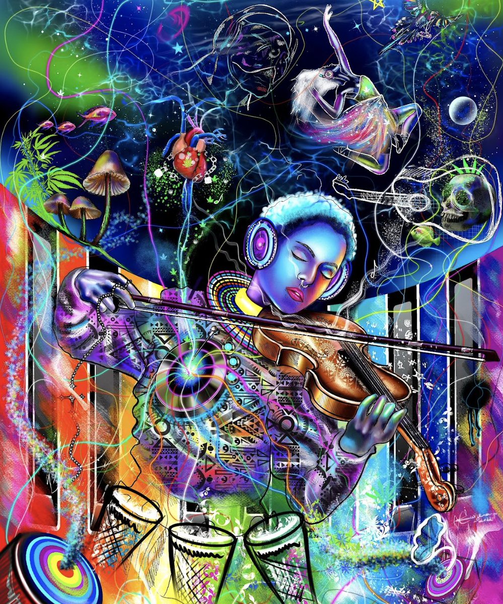 Kwizera Patrick (IG: @waddy_em_digital) is a Rwandan-based artist born and raised in Kigali, Rwanda. He placed in the top 150 of High Art 2022 with "Life Inside Life". Check out the top 150 of High Art 2022 at highartgallery.com and shop your favorite #HighArt collections!