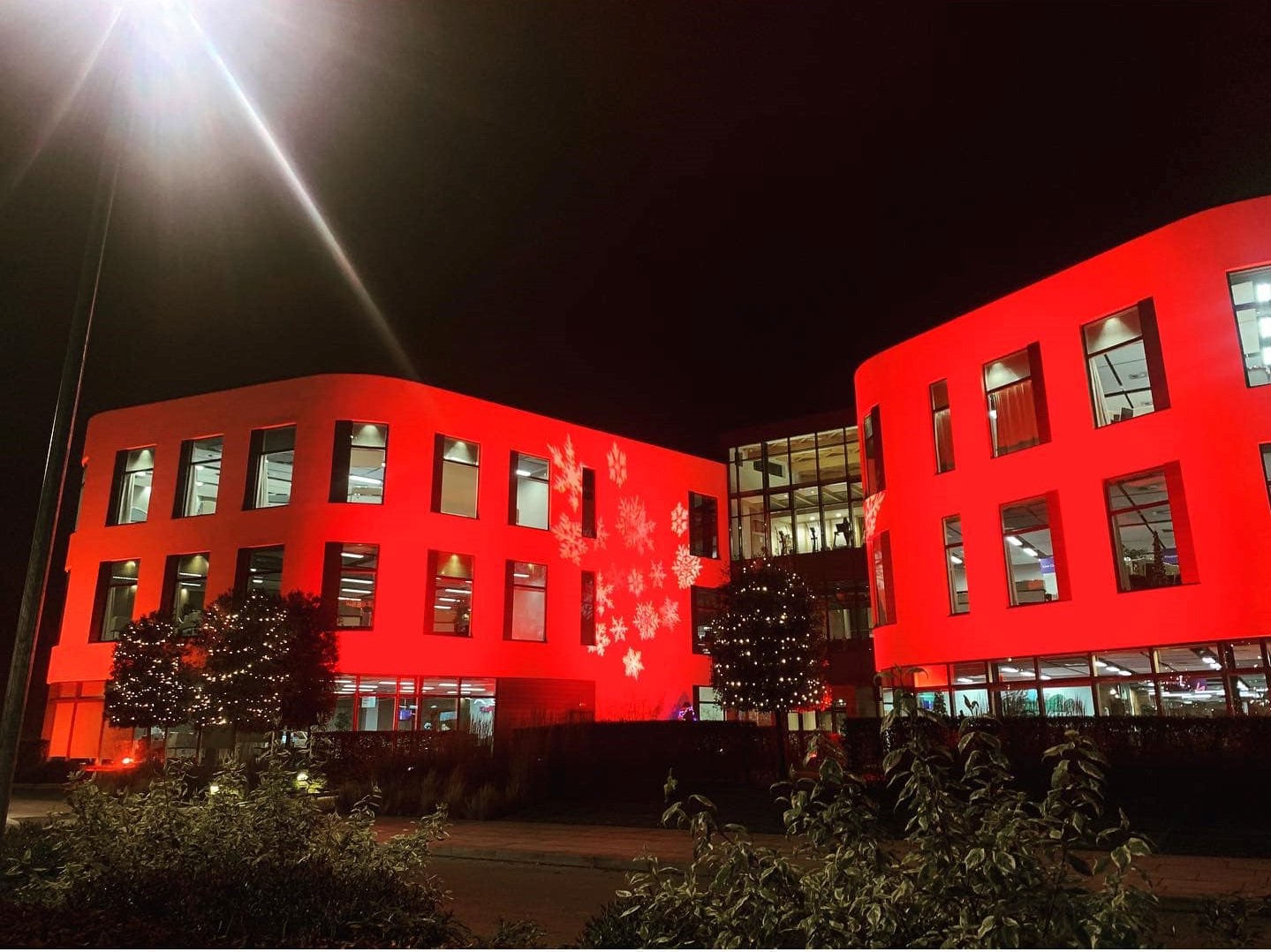 We're keeping it Wrexham this year #COYR 🔴⚪️ @ThisIsWrexham @Wrexham_AFC @wrexham @LightechLtd #upthetown thanks to Team Leader Em for the pic! https://t.co/zVHglWL8O2
