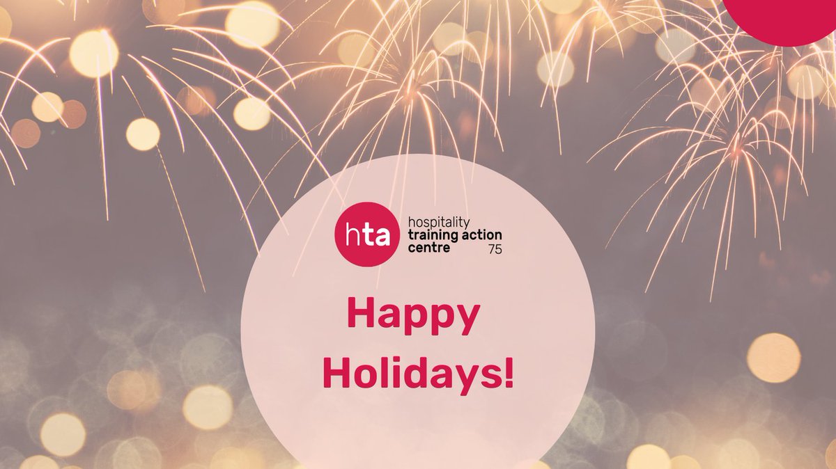htac75's tweet image. Wishing you and your family a joyous holiday season! Don&apos;t forget to check out FREE trainings coming up in January 2023 here: hta75.com