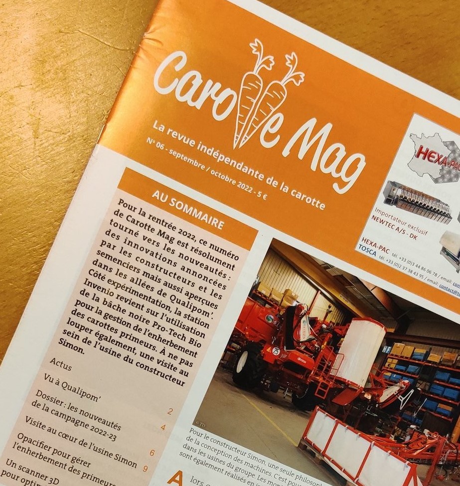 C’est la journée mondiale des sols, notre calendrier de l’avent se penche donc sur un jeune magazine de la presse agricole : Carotte Mag ! 🥕

Qui aurait cru que les professionnels de la #carotte aient leur magazine ? 🧑‍🌾

Journée initiée par <a href="/FAOenFrancais/">FAO en français</a> <a href="/ONU_fr/">Nations Unies (ONU)</a> !  #FaimZéro