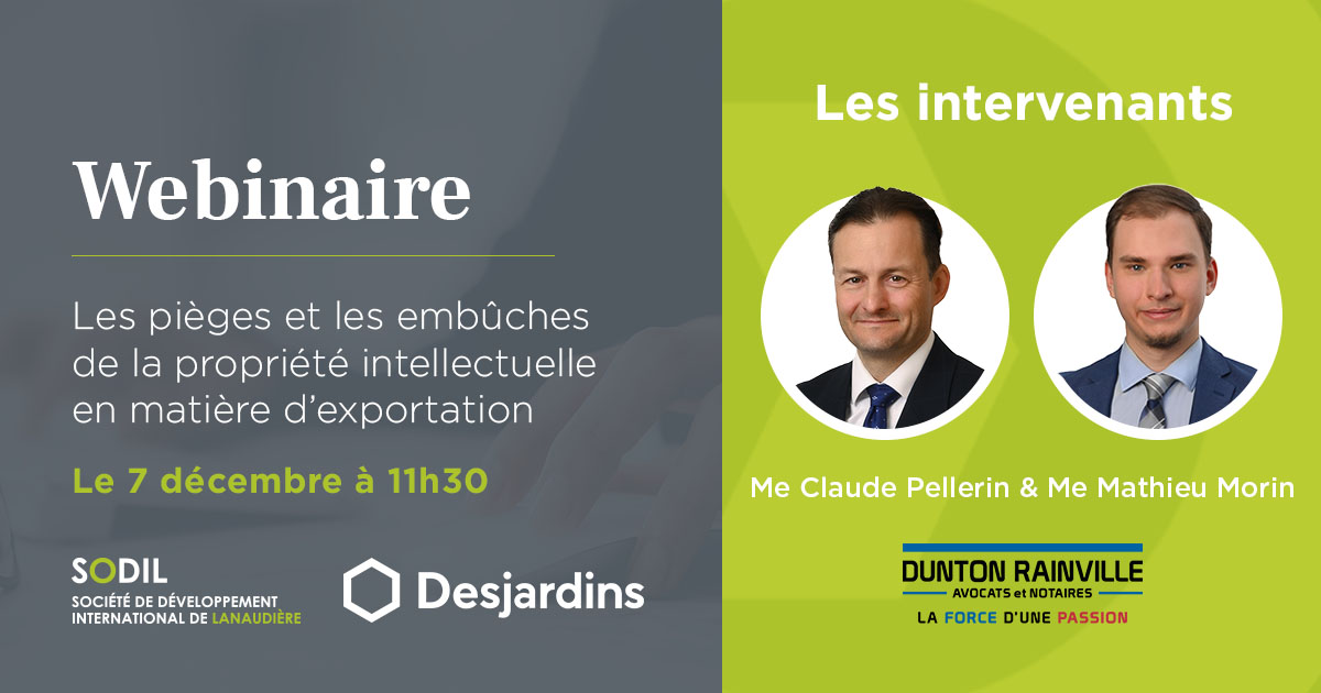 SODIL's tweet photo. Il ne reste que quelques jours pour vous inscrire au webinaire !
Nous vous présentons ce webinaire dans le cadre de la série de webinaires @DesjardinsCoop en collaboration avec les experts du @DuntonRainville
Inscrivez-vous :
https://t.co/YAVVwwMJqR
#SODIL #Canada #webinaire https://t.co/Sx6SSJpDXB