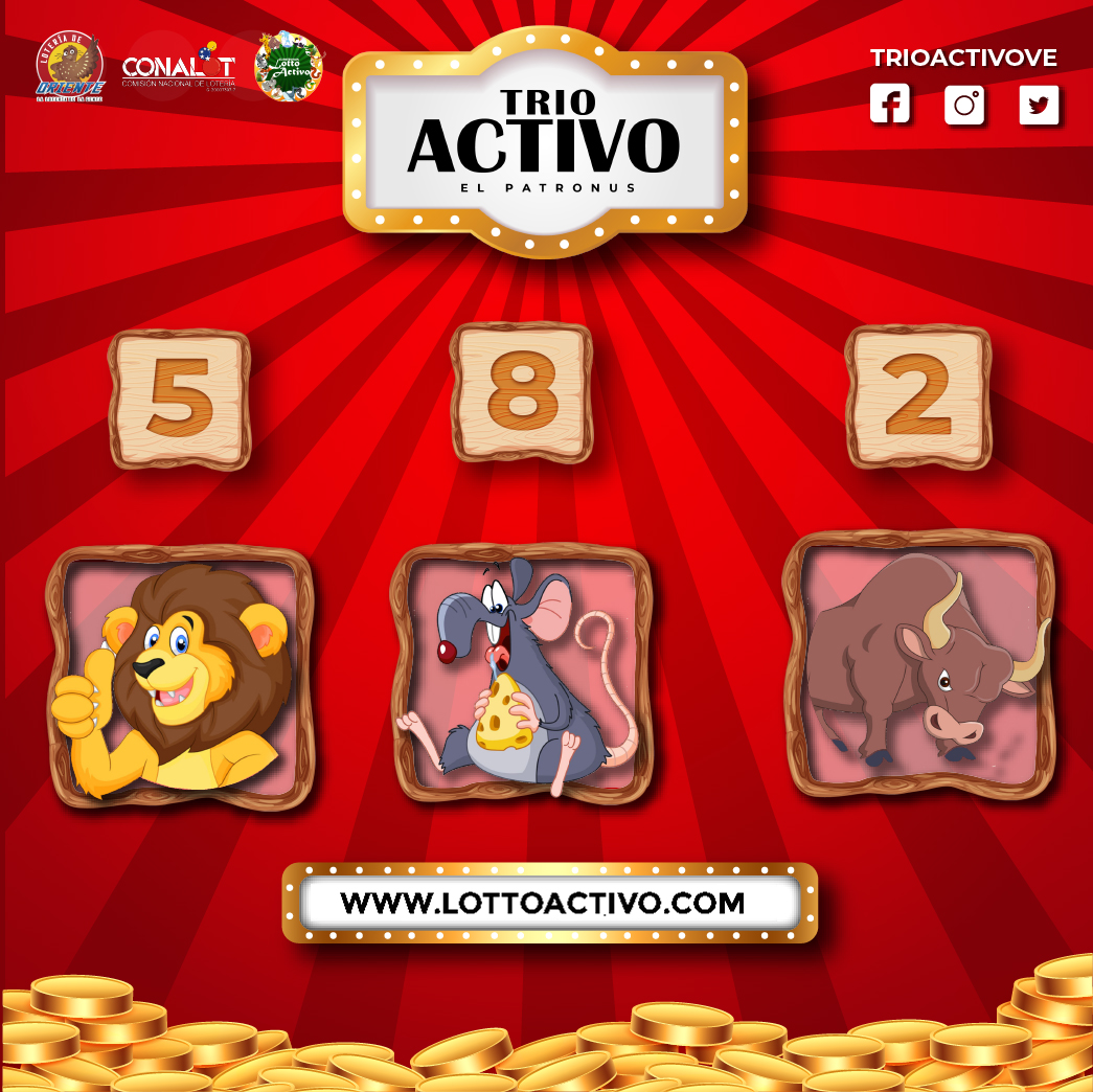 #lottoresultado del 05/12/2022

Sorteo N°: 157144
10:00 AM
  
16 - OSO  
-
10:00 AM
Triple: 582
Terminal: 82