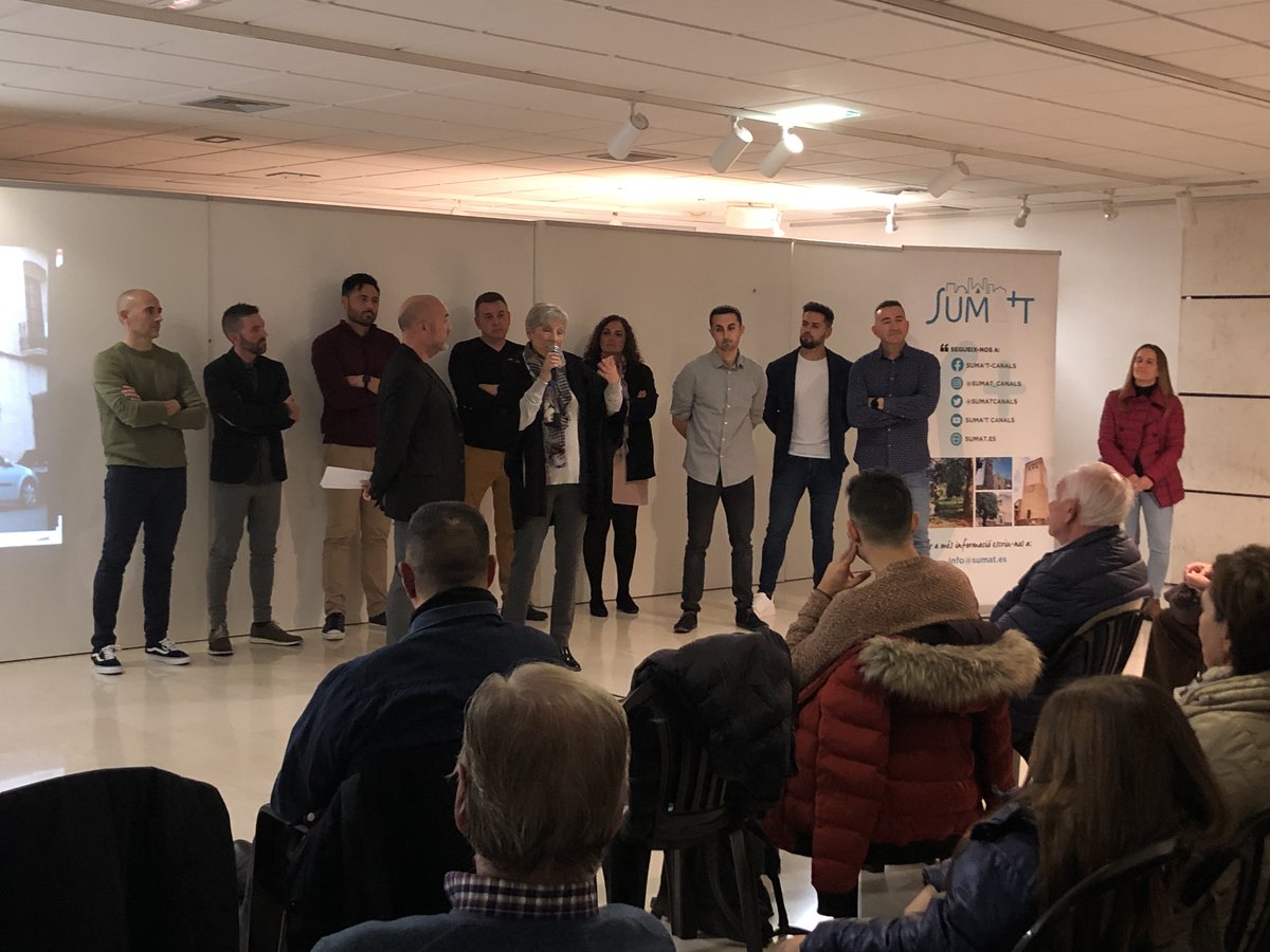 SumatCanals's tweet photo. SUMA'T PRESENTA AL SEU EQUIP❗

👥 Edu Badal, president de la formació, nomenà als membres de l'equip: Carmina Cardona, Ricardo Carbonell, Toni Gras, Amparo Pineda, José Francés, Marcial Pérez, Sabina Arnau, José María Martínez, Javi Vivas, Hermínia Llàcer i Emilio Talens. https://t.co/oXZrXLH3db