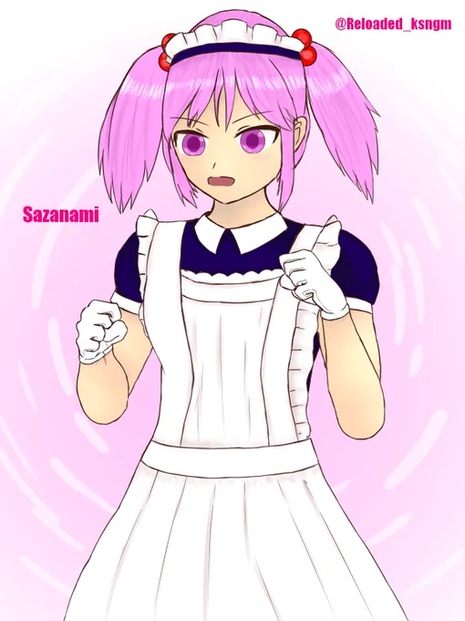 闘うメイドな漣チャン#艦これ版深夜の真剣お絵描き60分一本勝負#艦これ版真剣お絵描き60分一本勝負_20221205 