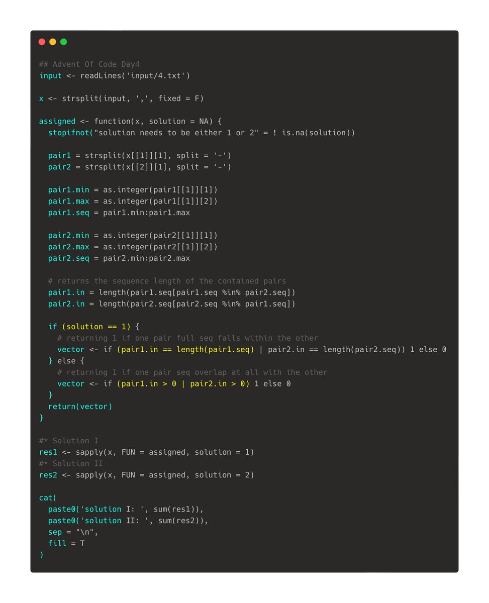 yunessbahi's tweet photo. #AdventOfCode Day04 with base R.
#rstats https://t.co/33qY8Seq3K