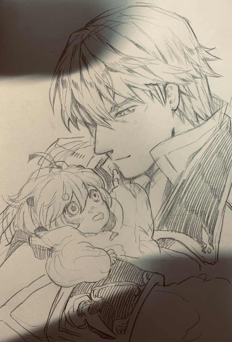 街中の視察(とかいてお散歩と読む)でうちの子抱っこしてくださいさせられるアダムさんは割としょっちゅう見れると思うんですよね 