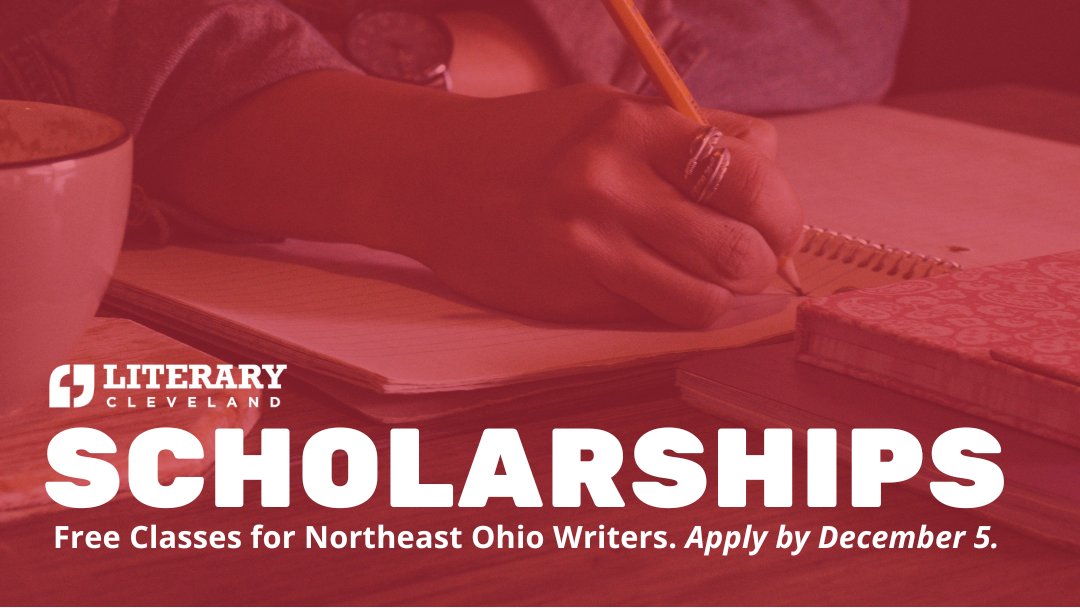 litcleveland's tweet photo. Take a free class with Literary Cleveland in 2023! Scholarship applications are due tonight by midnight.
https://t.co/r4H7OCP0hh https://t.co/j5lulDbg75