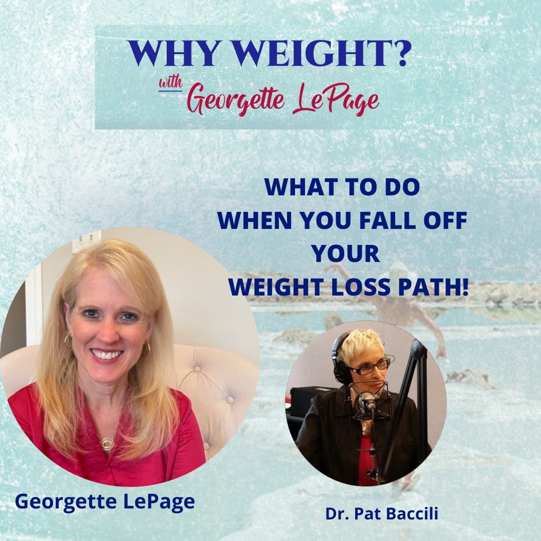 Transformnet's tweet photo. WHAT TO DO WHEN YOU FALL OFF YOUR WEIGHT LOSS PATH! Tune in Tuesday 12/6 at 11am PT/2pm ET https://t.co/VXCrIQjxmY #whyweight #georgettelepage #motivation #weightloss #challenges #learnfrommistakes #failbeforeyouwin #support #coaching #drpat #transformation https://t.co/7L9mJdHppS