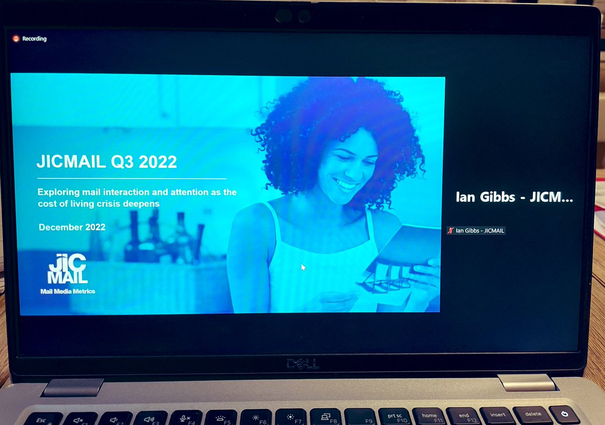 👋🏼 We’re tuned in! <a href="/IGDataStories/">IanGibbsDataStories</a> <a href="/JICMAILUK/">JICMAIL</a> #webinar #directmail