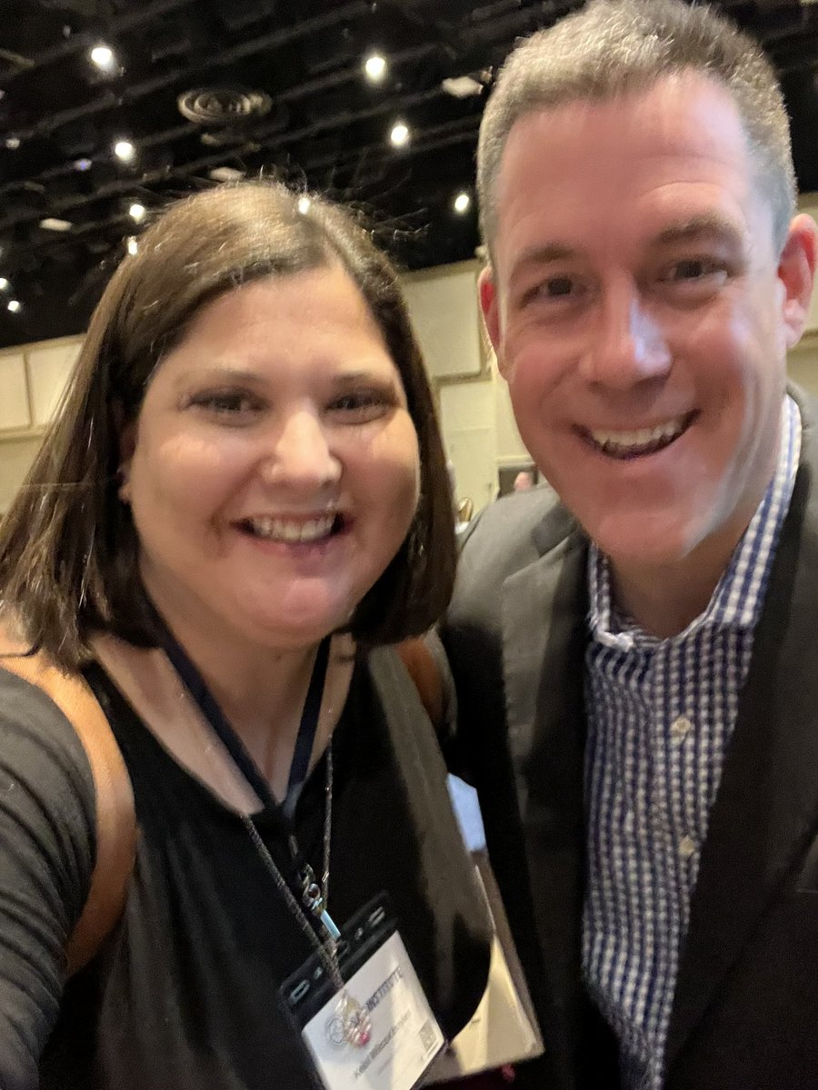 Is there any better way to start a Monday than a selfie with @greggbehr?! #WhenYouWonder #SAS2022 w/ @remakelearning #RemakeDays