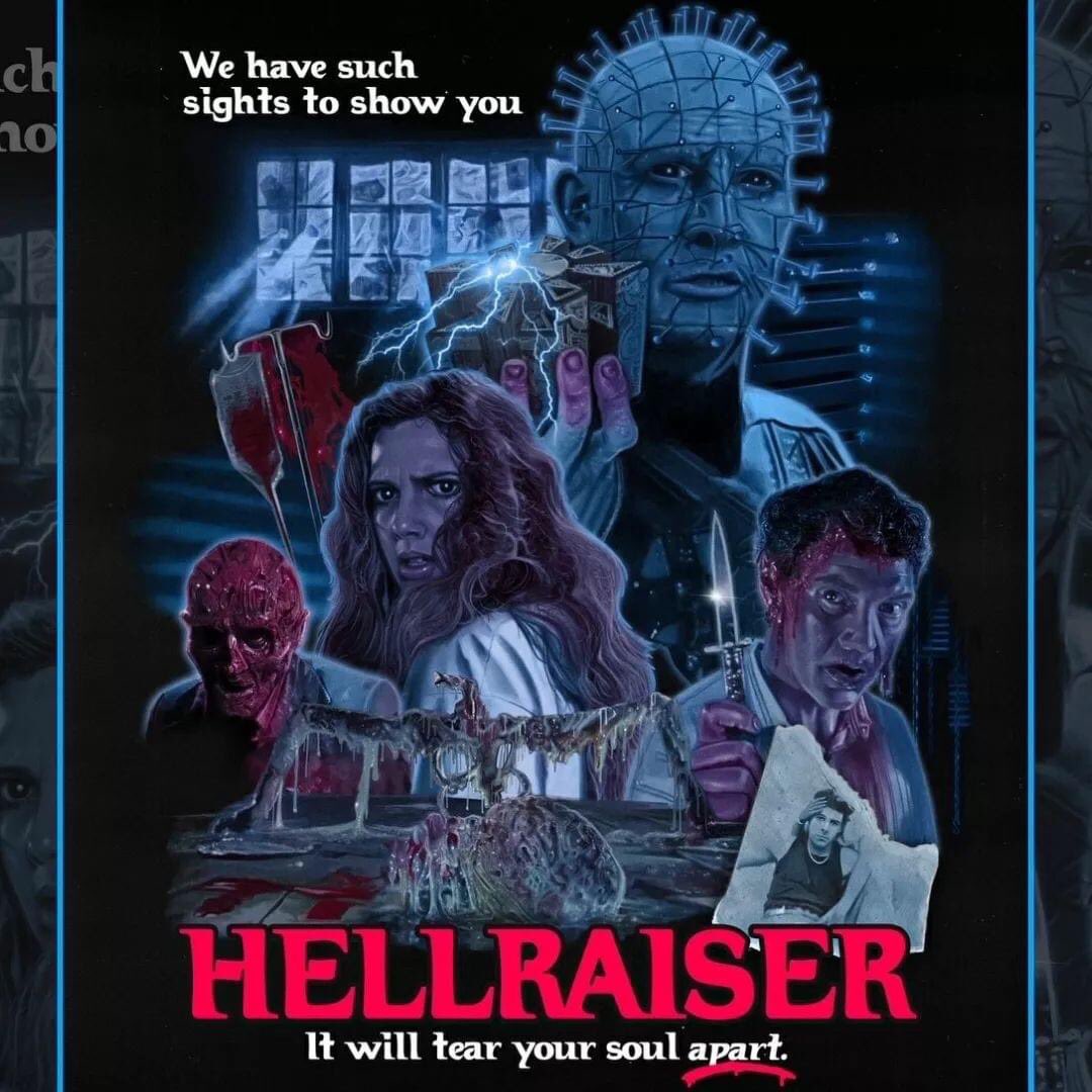 LivHorrorClub's tweet photo. I’am professional illustrator/graphic designer currently based in the Wirral. My passion is creating art and prints showcasing my love for Horror movies, 80’s/90’s b-movie/ trash cinema and monsters. https://t.co/oqaktTU6Hp
