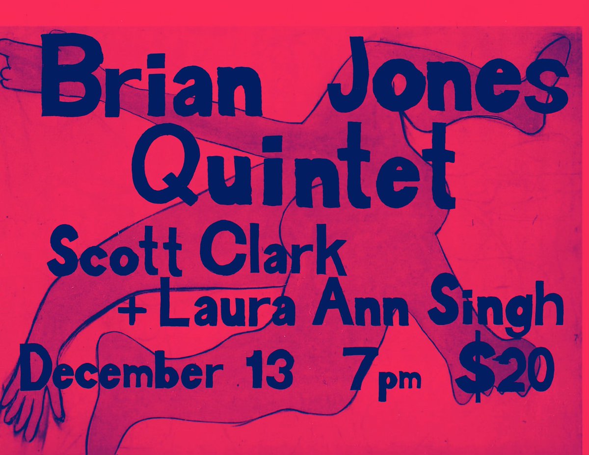 We are so pleased to report that Brian Jones will be back at Spacebomb next week with his quintet, and that Scott Clark + Laura Ann Singh will open. What a show, the most wonderful show of the year🎄🎄 Dec. 13. Tix on sale now.
eventbrite.com/e/house-concer…