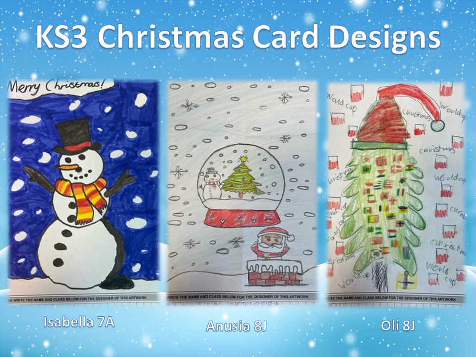 StPaulsSurrey's tweet photo. Wonderful Christmas card designs created by our very artistic KS3 students. #christmascarddesign #christmas2022 #christmascards #artists #artisticstudents #loveofart https://t.co/Yrpy0KtPin