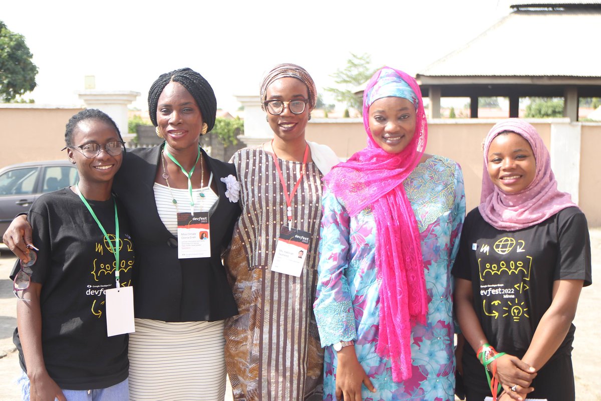 wtmminna's tweet photo. A #Devfest without @WomenTechmakers power panel is incomplete.
We had amazing time discussing issues regarding #womenintech and how we can create a sustainable resources for career and personal development in the tech ecosystem.
#DevFest
#DevFestMinna22
#DevFest2022 https://t.co/dKxXxIYcXn