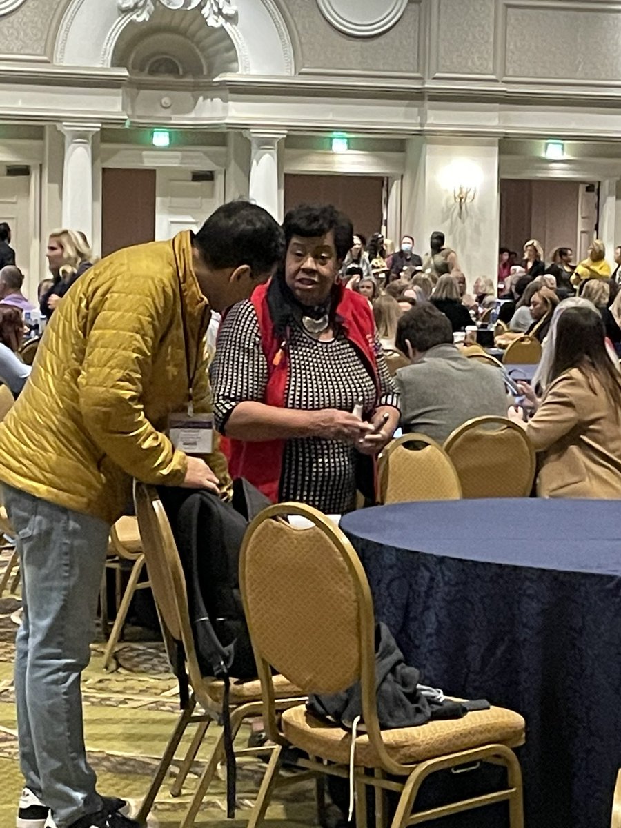 Love seeing MSCS faces supporting as I arrive to the Monday keynote at Learning Forward Conference! #LearnFwd22 @PLSLearn @SCSK12Unified