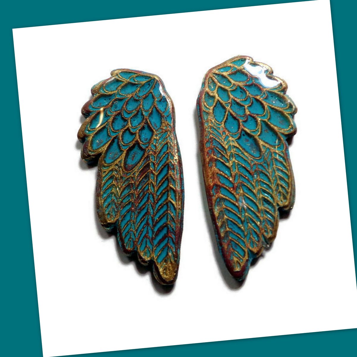 BeadazzleMeClay's tweet photo. New in  my #etsy shop: Angel Wings Cabochon Set 

Beading Polymer Clay Pendant Jewelry Making Embroidery Supplies https://t.co/xFdXioCeMd  #jewelrymaking #wings #jewelrycomponents #beadembroidery #beading #polymerclay https://t.co/lP2ds9rmfQ