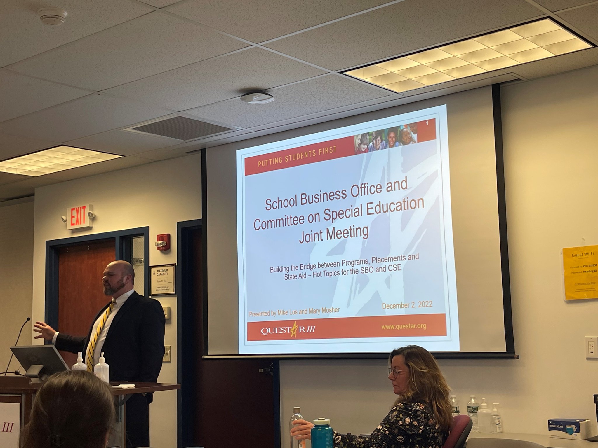 Questar III BOCES on Twitter "Mike Los & Mary Mosher from our QIIISAP