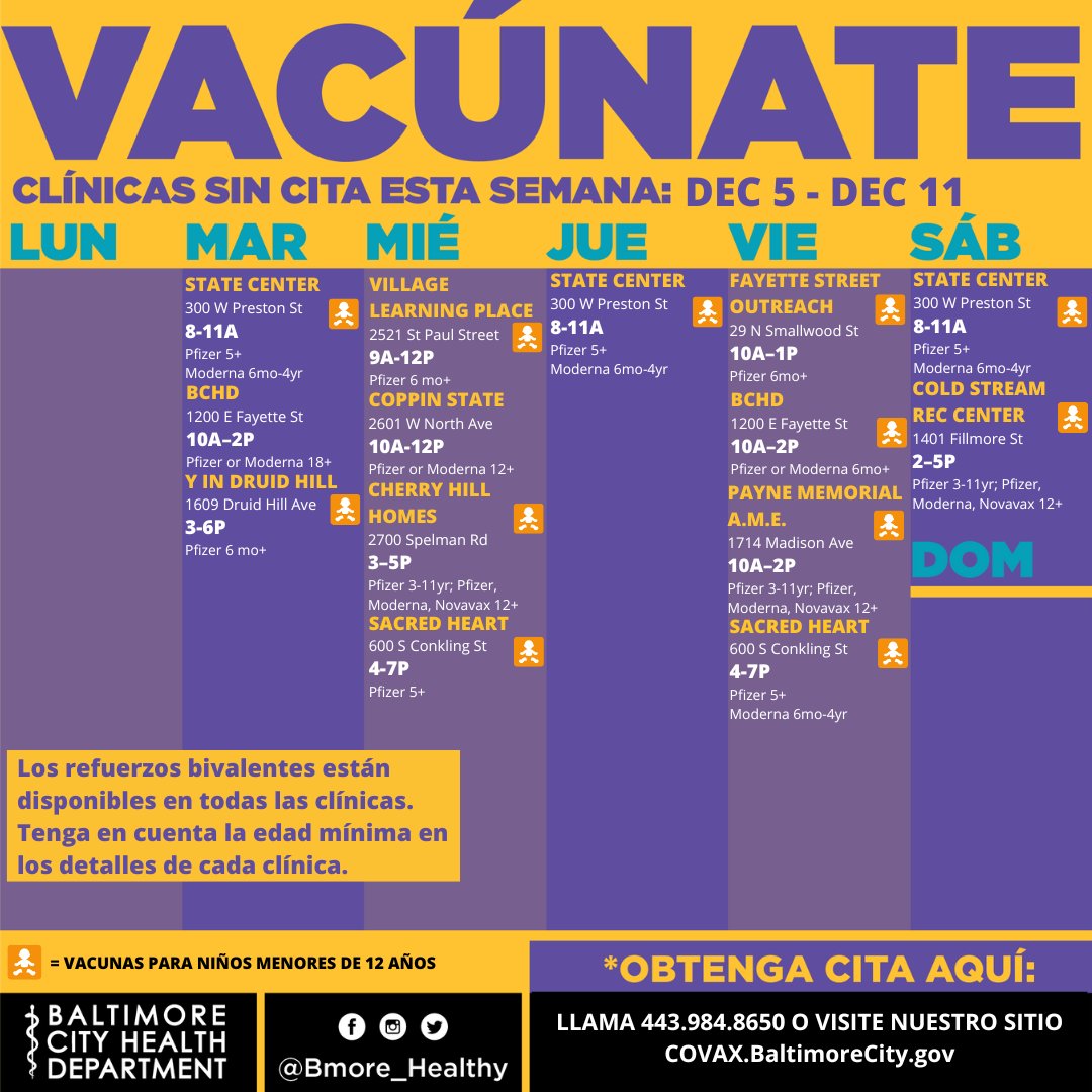 Christmas is coming up and we want you and your family to celebrate it safely! Get vaccinated this week and protect those you love from getting COVID-19! #StopTheSpreadOfCOVID19 
.
.
#BaltimoreCity #CityOfBaltimore #HealthyBaltimore