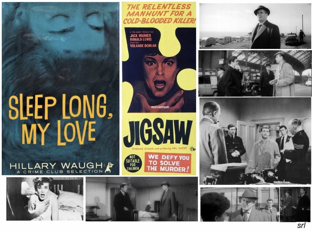 2:55pm TODAY on @TalkingPicsTV  👌Worth a Watch👌

The 1962 #Crime film🎥 “Jigsaw” directed & written by #ValGuest 

Based on #HillaryWaugh’s 1959 novel📖 “Sleep Long, My Love”

🌟#JackWarner #RonaldLewis #YolandeDonlan #MichaelGoodliffe #JohnLeMesurier

✅See 1960’s #Brighton