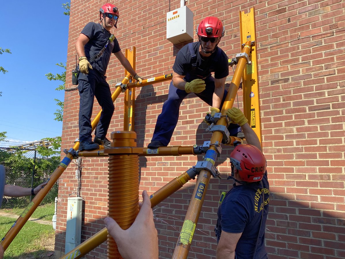 Paratech_Inc's tweet image. A look into a June Structure Collapse Paratech University with the Murfreesboro Fire Rescue department in TN facilitated by Chris Framsted