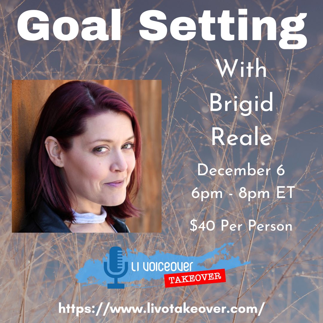 Holly Sickinger (@sickingerholly) on Twitter photo Super excited for this class tomorrow night 12/6! Are you looking to hit the ground running in 2023? Check out Goal Setting with @realevoices, a can’t miss event. Go to <a href="/VOTakeoverLI/">LIVO Takeover</a> to book your spot livotakeover.com/event-details/… #vo #voiceover #goals #newyearnewyou Super excited for this class tomorrow night 12/6! Are you looking to hit the ground running in 2023? Check out Goal Setting with @realevoices, a can’t miss event. Go to <a href="/VOTakeoverLI/">LIVO Takeover</a> to book your spot livotakeover.com/event-details/… #vo #voiceover #goals #newyearnewyou