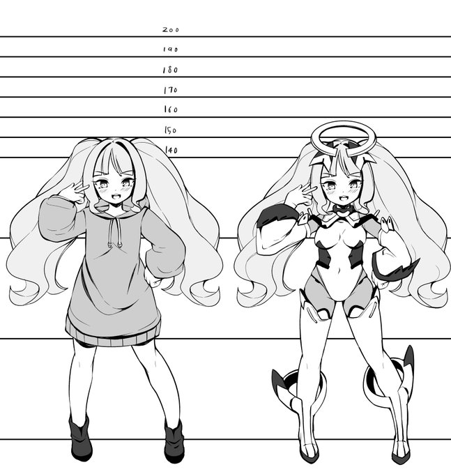 私服と戦闘服を並べると楽しい 