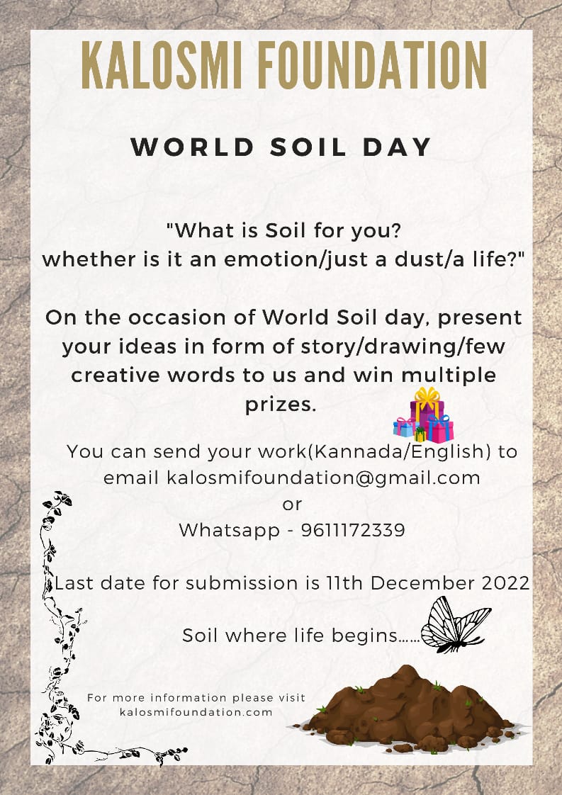 kalosmi_f's tweet photo. We 
Born from ➡️soil
Eat from ➡️soil
End to ➡️ soil
Everything is Soil.......♾
#WorldSoilsDay #SaveSoil https://t.co/HgBomP5UhN