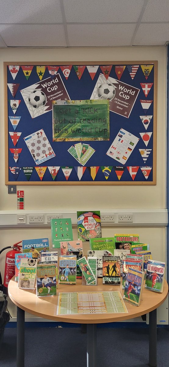 The England team are still going strong and so is the display in the LRC. There's still time to brush up your football knowledge with a fiction or non-fiction sport book.  #readingforpleasure #football #library