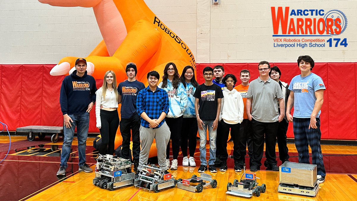 Arctic Warriors - Liverpool CSD Robotics Clubs (@team174robots) on Twitter photo The Chittenango <a href="/VEXRobotics/">VEX Robotics</a> <a href="/REC_Foundation/">REC Foundation</a> Spin Up Competition was a huge success! We were semifinalists & received the Sportsmanship Award! <a href="/LCSDOfficial/">Liverpool CSD Official - New York State</a> <a href="/LiverpoolCSDNY/">Liverpool C.S.D</a> #LiverpoolLeads #omgrobots <a href="/MrLawrence_LCSD/">Doug Lawrence</a> @misslaroccalhs <a href="/MsD_atLCSD/">Mrs. Dolson</a> <a href="/BrettRWoodcock/">Brett Woodcock</a> <a href="/Lpool_Found_Ed/">Liverpool Foundation for Education</a> The Chittenango <a href="/VEXRobotics/">VEX Robotics</a> <a href="/REC_Foundation/">REC Foundation</a> Spin Up Competition was a huge success! We were semifinalists & received the Sportsmanship Award! <a href="/LCSDOfficial/">Liverpool CSD Official - New York State</a> <a href="/LiverpoolCSDNY/">Liverpool C.S.D</a> #LiverpoolLeads #omgrobots <a href="/MrLawrence_LCSD/">Doug Lawrence</a> @misslaroccalhs <a href="/MsD_atLCSD/">Mrs. Dolson</a> <a href="/BrettRWoodcock/">Brett Woodcock</a> <a href="/Lpool_Found_Ed/">Liverpool Foundation for Education</a>