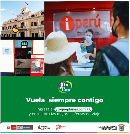mpchoficial's tweet photo. #ChiclayoRenace 
🌍🚌FIN DE SEMANA LARGO. NO LO DEJES PASAR

📱👉Si deseas recibir información de tu próximo viaje, contacta a IPERÚ Chiclayo -Oficina de Información y Asistencia al Turista. Llámanos al 980894543 / 979968451 o escríbenos aquí:
🔴Whatsapp: https://t.co/mdLnUCBCxY https://t.co/yhI1sl2NAh