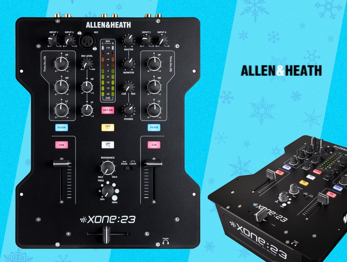 Die Woche starten wir mit dem Xone 23 von Allen&amp;Heath.✨ 
Dieser ist nicht nur rackfähig, sondern auch mit Funktionen ausgestattet, die man sonst eher im Profi-Bereich findet.👌

Alle Features findest du hier.👇
deejayladen.de/de/allen-heath…

#deejayladen #dj #allenandheath #xone23